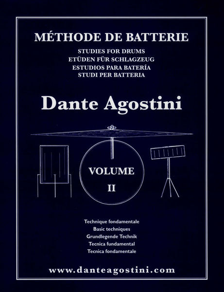 Méthode De Batterie Vol.2 Dante Agostini