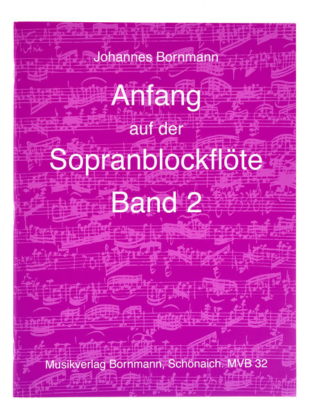Anfang Sopranblockflöte 2 Johannes Bornmann