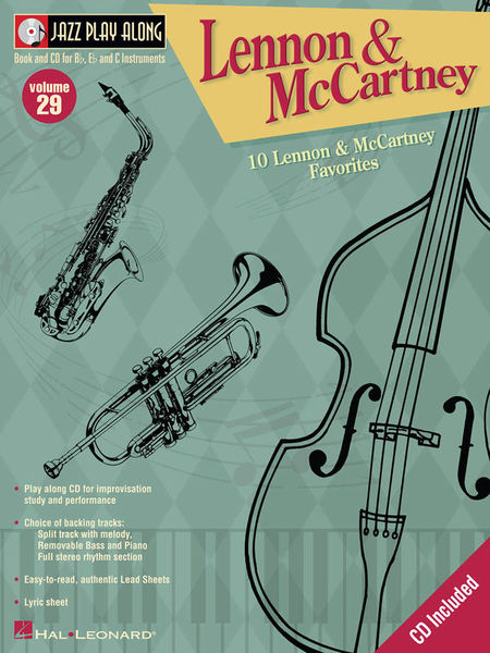 Jazz Play-Along Lennon Cartney Hal Leonard