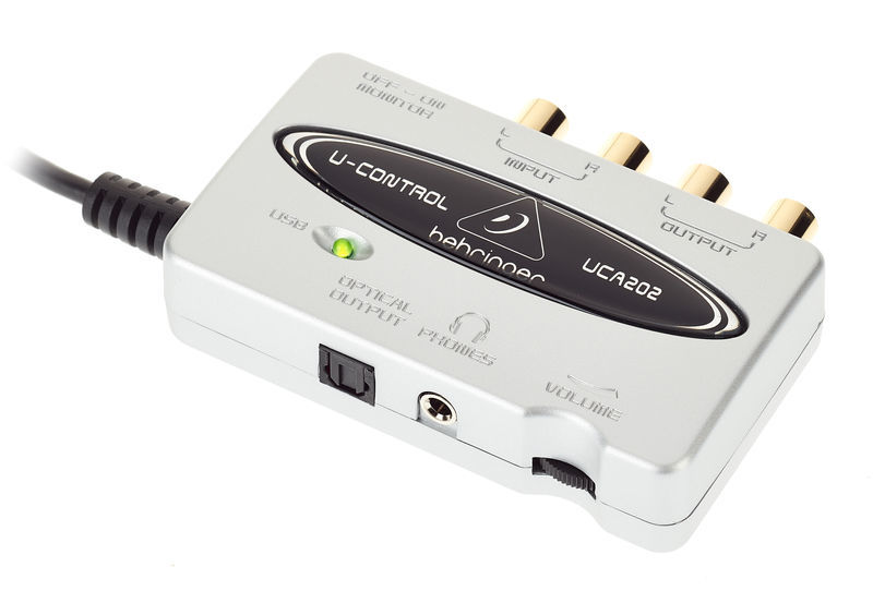 latency issues behringer uca202 audio interface
