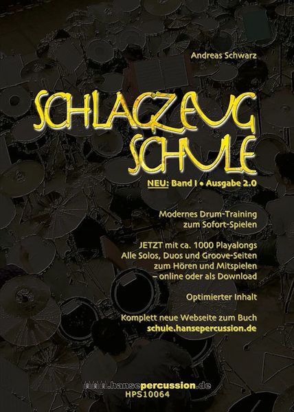 Schlagzeugschule Bd.1 2.0 Hansepercussion