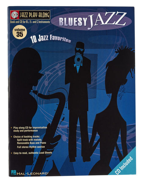 Jazz Play-Along Bluesy Jazz Hal Leonard