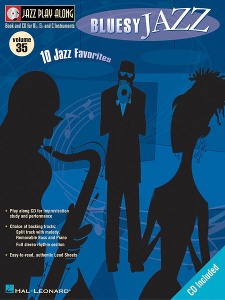 Jazz Play-Along Bluesy Jazz Hal Leonard