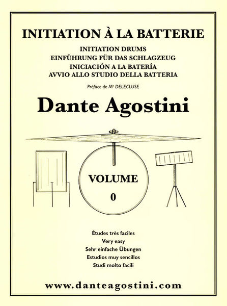 Méthode De Batterie Vol.0 Dante Agostini