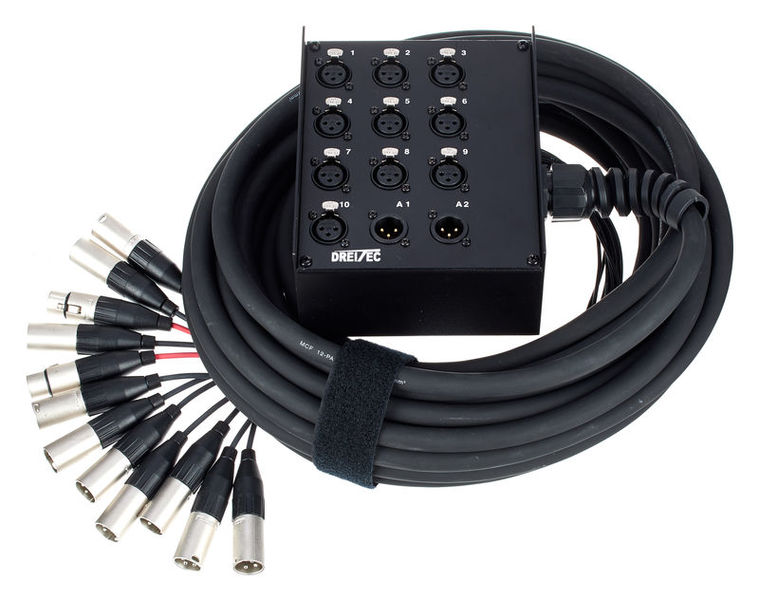 MTS10/2 S Multicore 10m pro snake