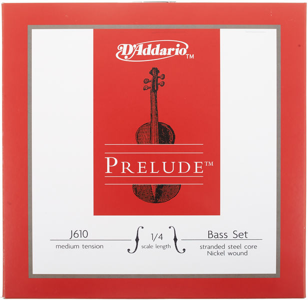 J610-1/4M Prelude Bass 1/4 Daddario