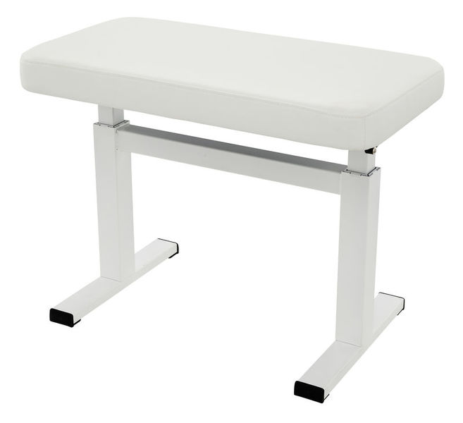Piano Bench, White Situno