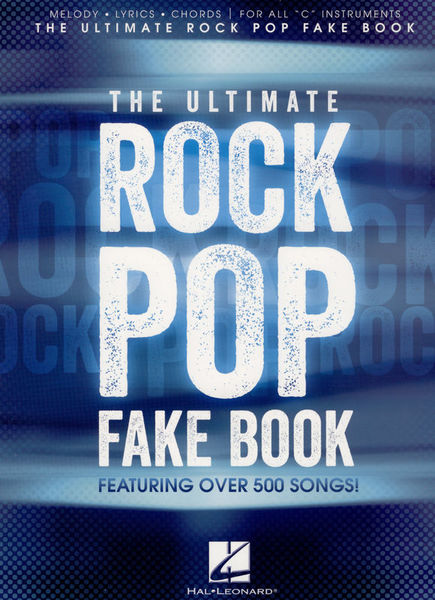 Ultimate Rock Pop Fake Book Hal Leonard
