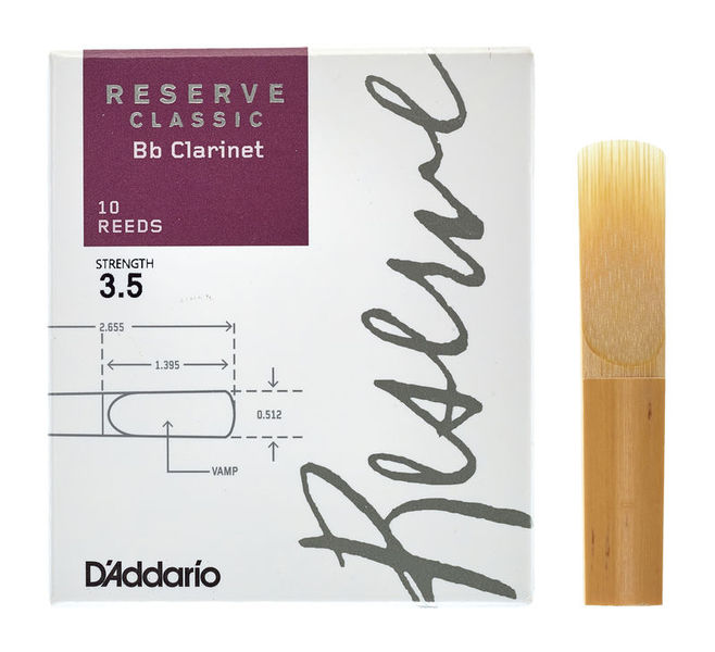 Reserve Clarinet Classic 3.5 DAddario Woodwinds