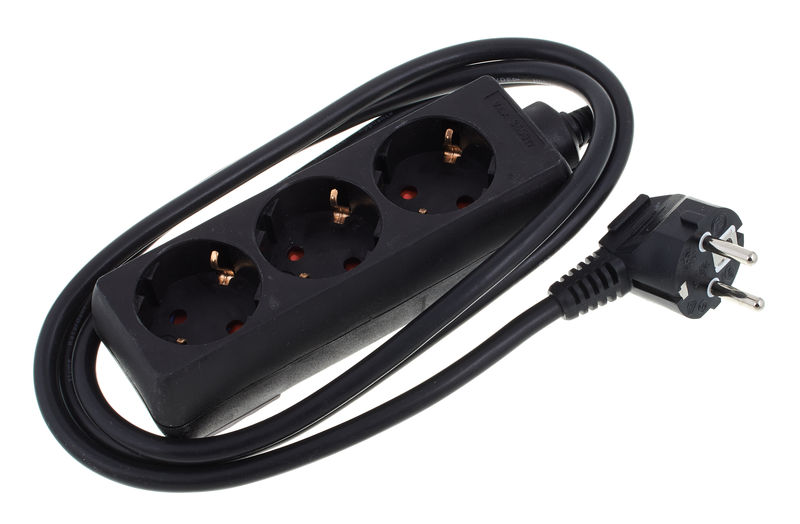 3 Way Power Split Black Stairville