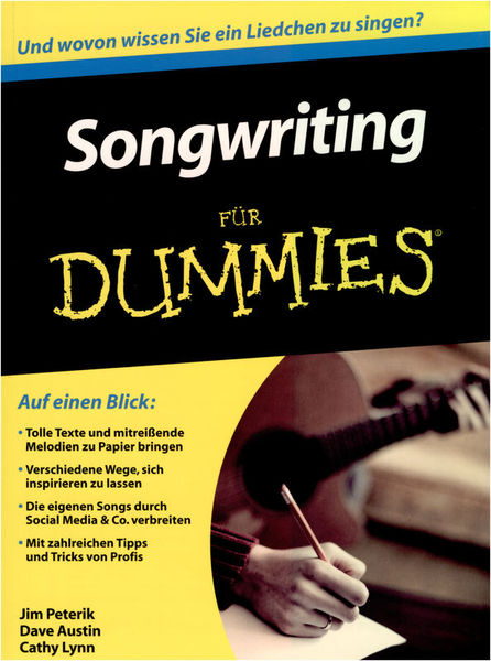 Songwriting for Dummies Wiley-Vch