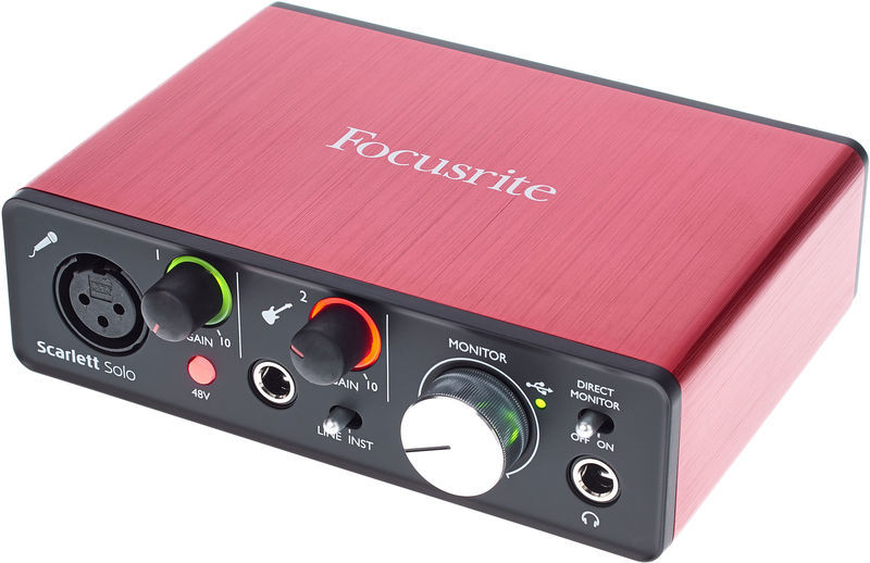 Scarlett Solo 2nd Gen Focusrite