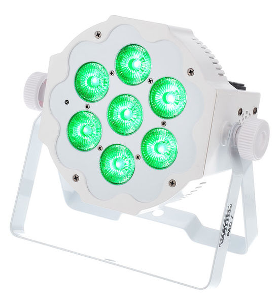 LED Pad7 7x10W 6in1 RGBWAUV WH Varytec