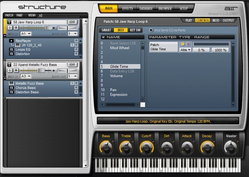 Structure 2 AIR Music Technology