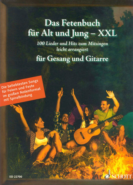 Fetenbuch Gesang/Gitarre XXL Schott