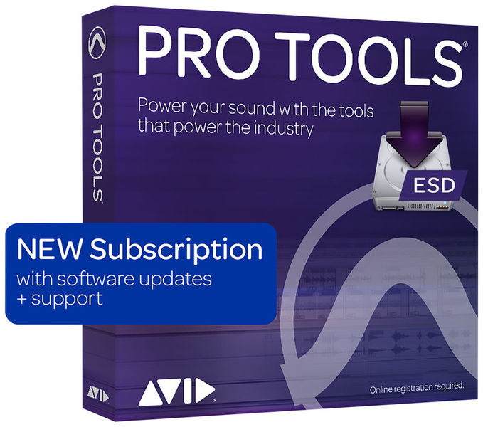 Pro Tools Annual Subscription Avid