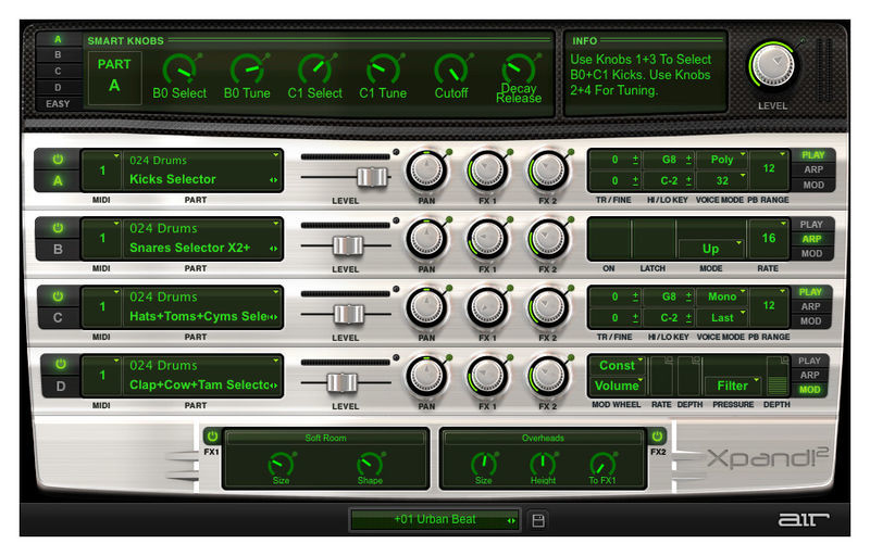 Xpand!2 AIR Music Technology