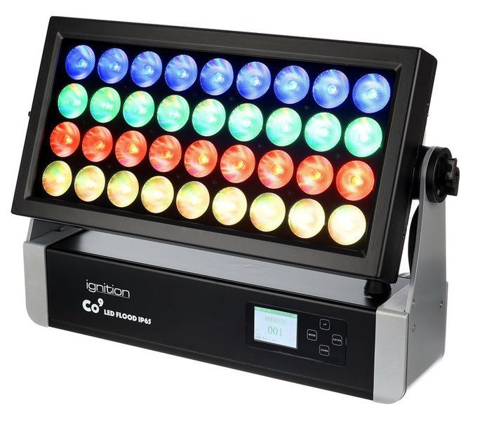 Co9 LED Flood IP65 540W RGBW Ignition