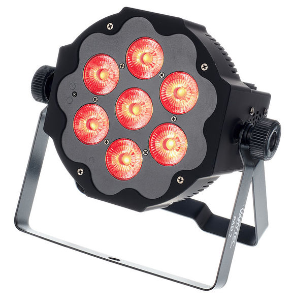 LED Pad7 7x10W 6in1 RGBAWUV BL Varytec