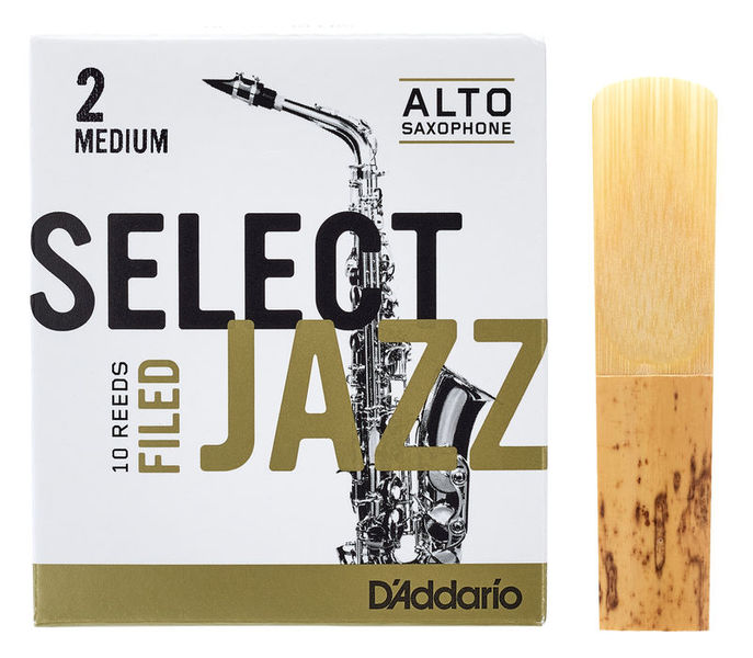 Select Jazz Filed Alto 2M DAddario Woodwinds