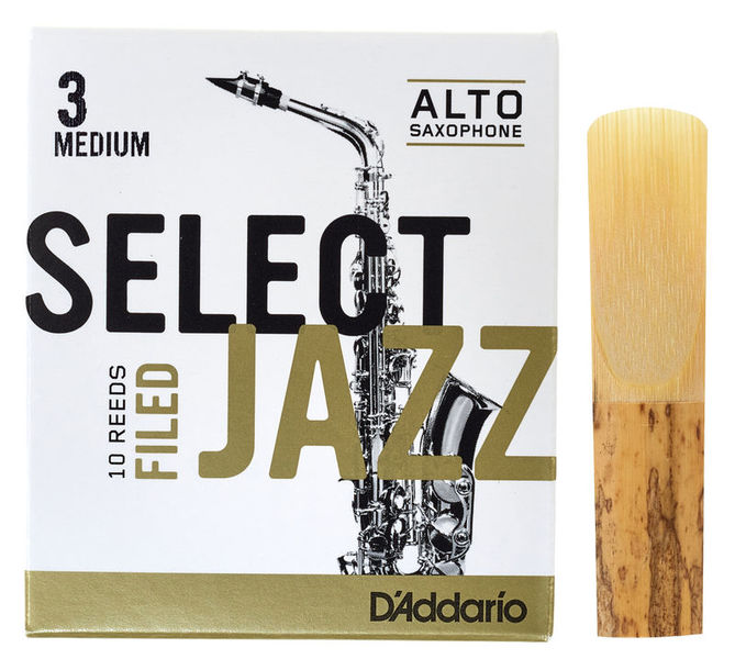 Select Jazz Filed Alto 3M DAddario Woodwinds