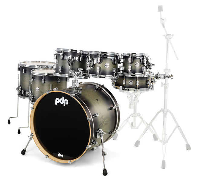 PDP CM7 Rock Satin Charcoal B. DW