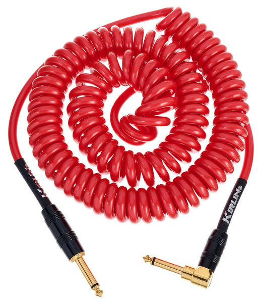 Premium Coil Cable 6m Red Kirlin