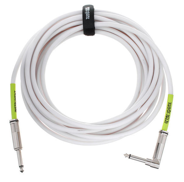 Instrument Cable White 6,09m Ernie Ball