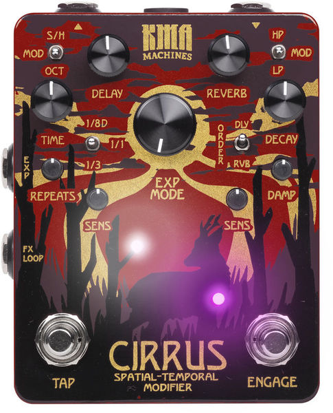 Cirrus Delay and Reverb KMA Audio Machines