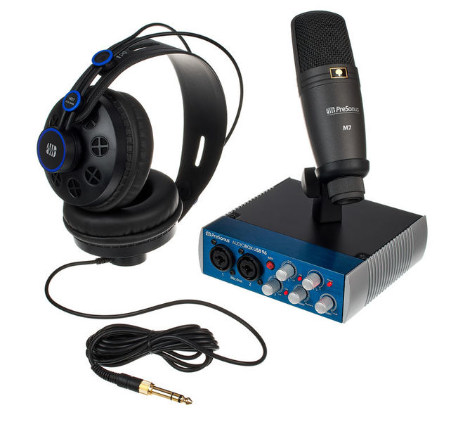 Presonus Audiobox USB 96 Studio – Thomann Norway Studio Headphone Set in 2020 | Studio headphones, Usb