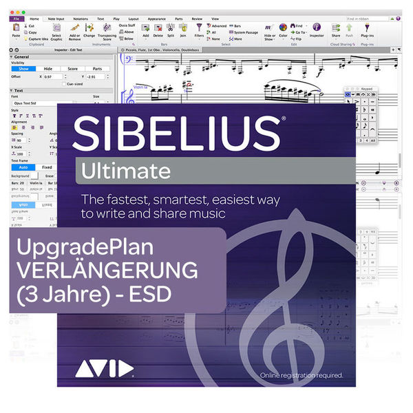 Sibelius Ultimate 3Y Renewal Avid