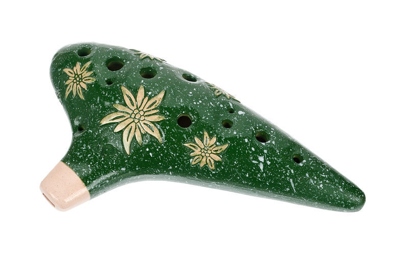 12H Ocarina C3 Edelweis green Thomann