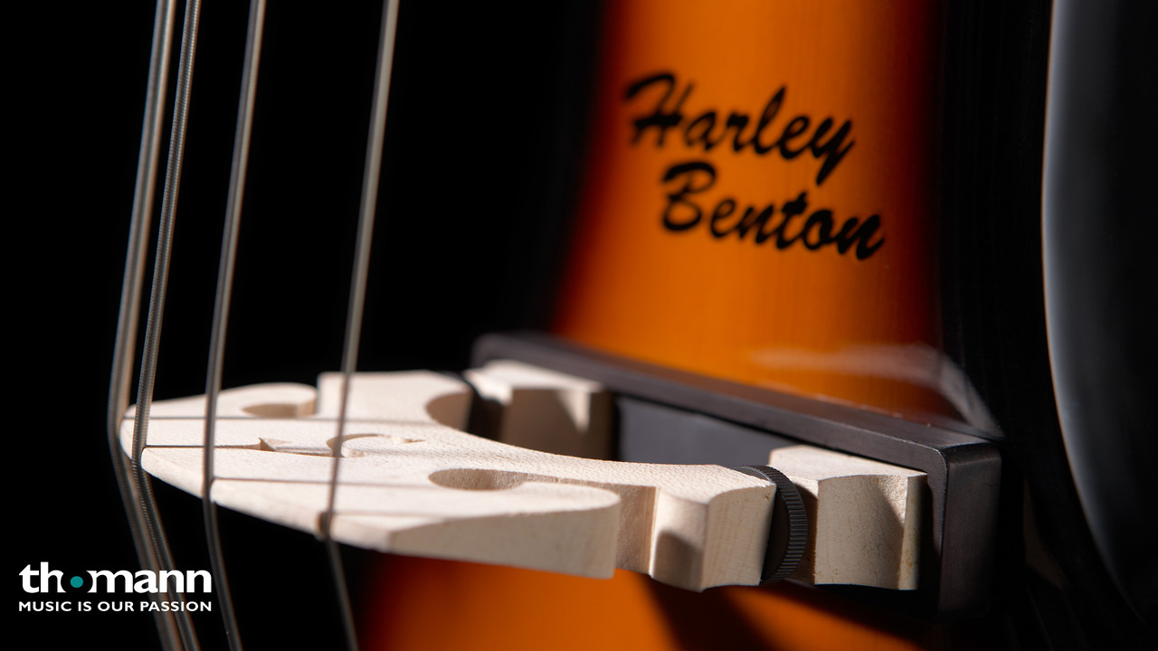 harley benton eub 500 sb electric upright