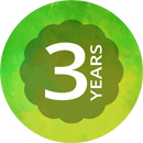 3-Year Warranty 3-Year Warranty