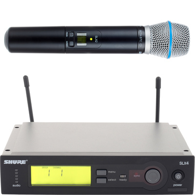 Shure SLX Beta 87C Set S10 – Thomann Norway Shure SLX 2 Beta 87C S10 – Thomann Norway