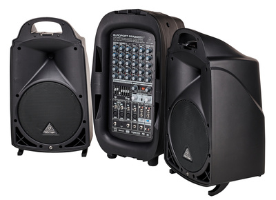 behringer europort ppa2000bt portable pa system