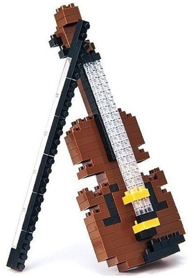 nanoblock violin