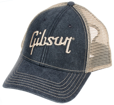 Gibson Baseball Cap Faded Denim Thomann Switzerland