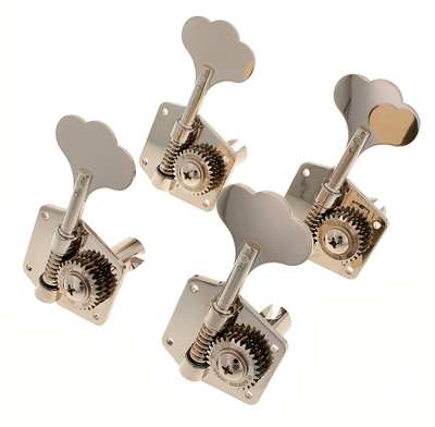 GOTOH GBR640 Res-o-lite Reverse Wind Bass Tuning Machines Nickel 4L