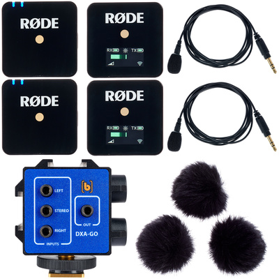 Rode Wireless GO Set Bk – Thomann Norway Rode Wireless GO – Thomann Norway